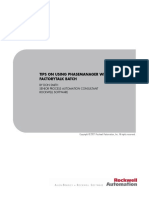 Tips On Using Phase Manager With Factory Talk Batch