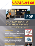 Jasa Kontraktor Rumah Minimalis