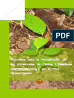 Propuesta para La Recuperacion de Las Poblaciones de Caoba en El Peru PDF