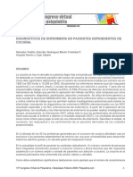 Diagnósticos de Enfermería en Pacientes Dependientes de Cocaína