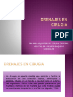 Drenajes en Cirugia