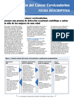 Historia Natural de CA Cervicouterino PDF