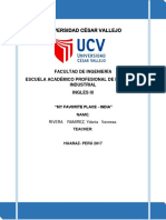 Universidad César Vallejo: Facultad de Ingeniería Escuela Académico Profesional de Ingeniería Industrial Ingles Iii