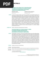 Desarrollo Del Modelo de Las Organizaciones de Significado