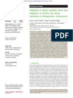 Adaptation To Abiotic Conditions Drives Local Adaptation in Bacteria and Viruses Coevolving in Heterogeneous Environments