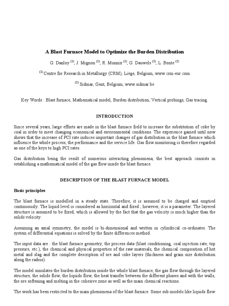 BF Model | PDF