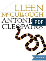 Antonio y Cleopatra - Colleen McCullough