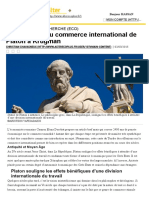 Les Théories Du Commerce International de Platon À Krugman - AlterEco+ Alterecoplus