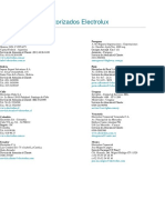 Servicios Autorizados Electrolux PDF