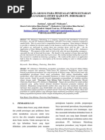 Download PENERAPAN DATA MINING PADA PENJUALAN MENGGUNAKAN METODE CLUSTERING STUDY KASUS PT INDOMARCO PALEMBANGpdf by Dimas Bhoby Handoko SN351002500 doc pdf