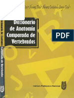 Alvares Del Villar Et Al Diccionario de Anatomia Comparada de Vertebrados PDF