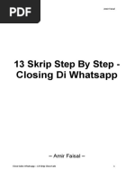 Download 13 Skrip Step by Step Close Sale Di Whatsapp by khallidra2010 SN351008120 doc pdf