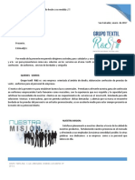 Carta de Presentacion Enero PDF