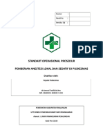 7.7.1.a.spo Pemberian Anestesi Lokal Dan Sedatif Di Puskesmas