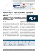 Combined Liver and Kidney Transplantation in Two Women With Primary Hyperoxaluria: Different Roads Led To Different Outcomes