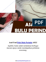 Bikin Kaget, Inilah Asal-Usul Bulu Perindu