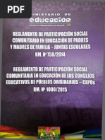 Reglamento de Concejos Educativos