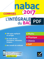 Échantillon - Annales Annabac 2017 Bac S