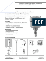 General Specifications: Model SC42 High Pressure/high Temperature Small-Bore Conductivity Sensors
