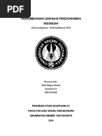 Download PERKEMBANGAN UKM BAGI PEREKONOMIAN INDONESIA by Romy Widiyatmoko SN35101611 doc pdf