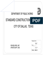 Department of Public Works: Standard Construction Details