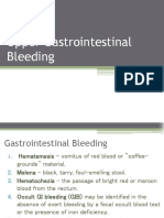 Upper Gastrointestinal Bleeding