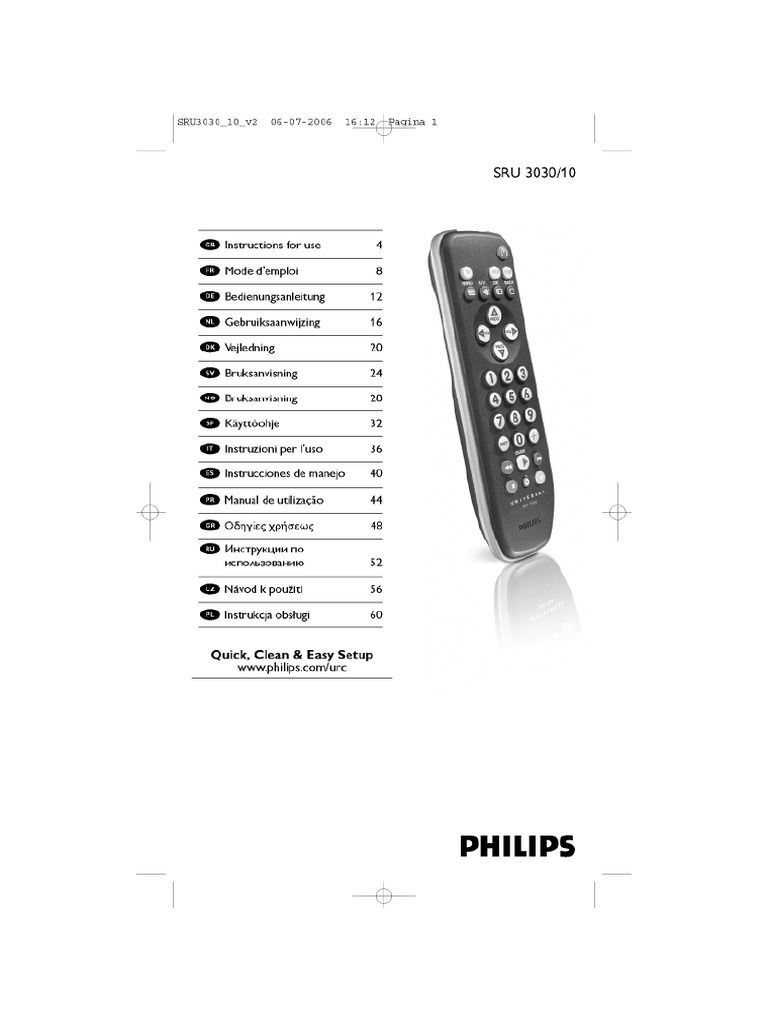 Mando Universal TV Panasonic Samsung LG Sony Philips - TECNIS - Audio y  Electrónica