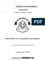 Vehicle Maintenance and Reconditioning Lab PDF