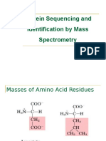 Protein Sequencing and Identification by Mass Spectrometry