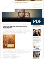 Acatist Folositor Pentru Suflet Acatistul Maicii Domnului Bucurie Neasteptata PDF