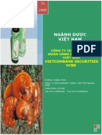 VCBS - Báo cáo phân tích ngành Dược Việt nam 05-2008