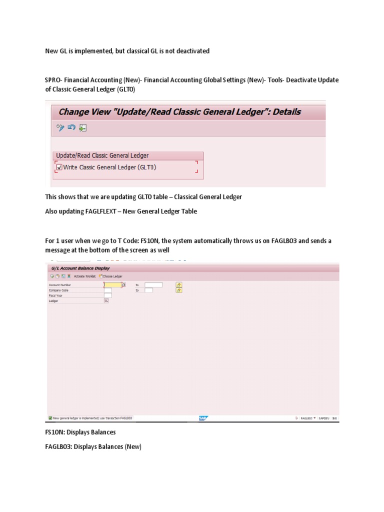 Resolving FS10N Balance Mismatch in SAP | PDF | Finance & Money ...