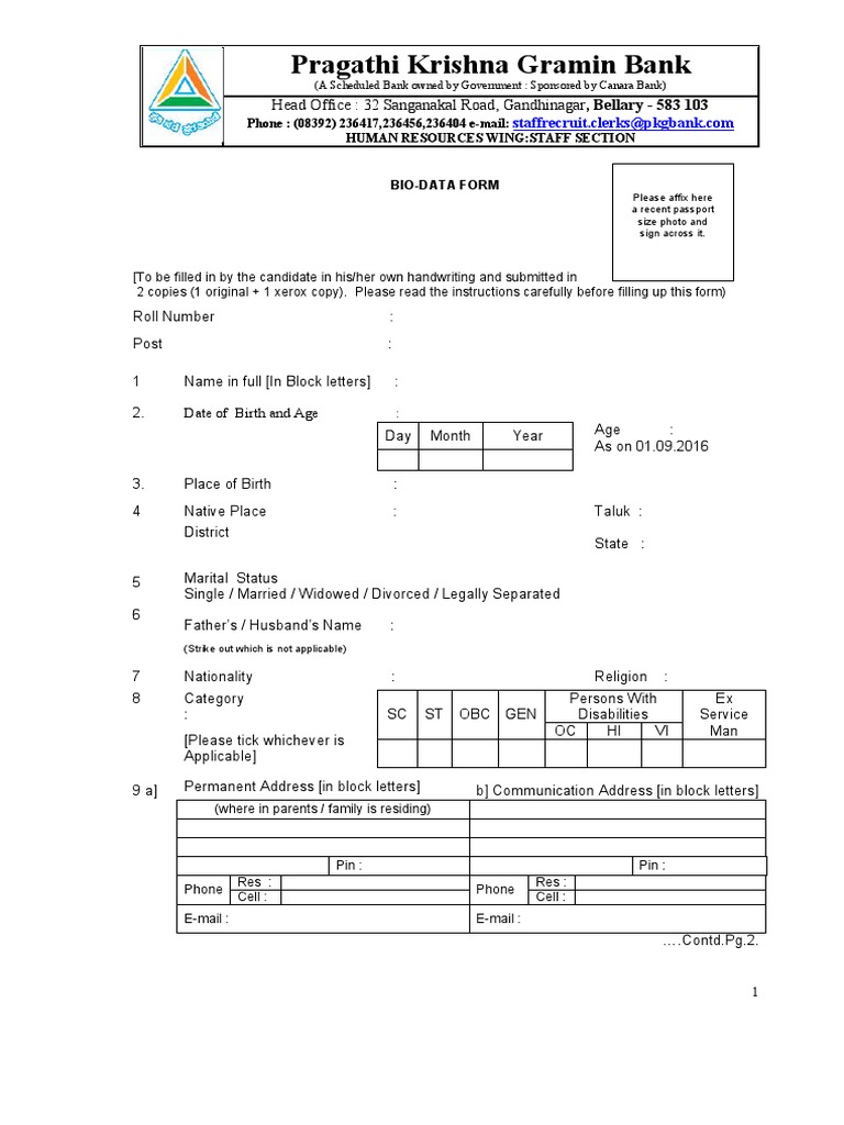 Formats For Clerical For Bank Website Address Geography Identity Document