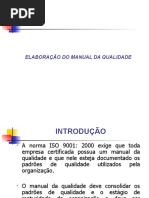 Manual da Qualidade