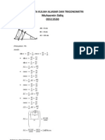 TUGAS MATA KULIAH ALJABAR DAN TRIGONOMETRI-Muhaemin Sidiq-05513530