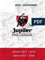 Pro League saison 2017-2018