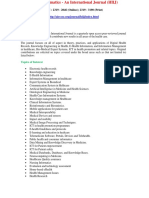 Health Informatics - An International Journal (HIIJ)