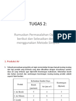 Soal Optimasi