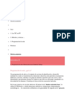 Programación de Aula. Elaboración de Una Unidad de Trabajo