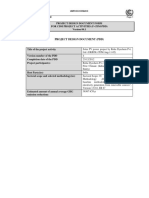 Project Design Document (PDD) : CDM - Executive Board