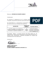 Cotizacion de Servicios