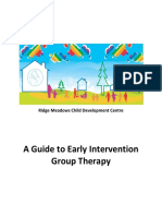 A Guide To Early Intervention Group Therapy