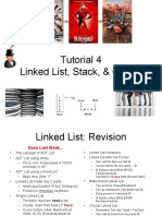 Tutorial 4 Linked List, Stack, & Queue