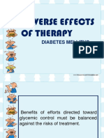 Side Effects of Diabetes Therapy: Hypoglycemia & Weight Gain