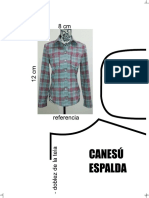 Patron de Costura Camisa Dama