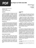 Download Fsae 2009 Report FINAL by Hridheek Reddy SN35105486 doc pdf