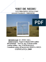 Raport de Mediu La PUZ Parc Eolian Nalbant PDF