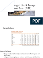 Pembangkit Listrik Tenaga Panas Bumi (PLTP)