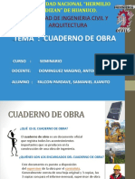 Cuaderno de Obra 2