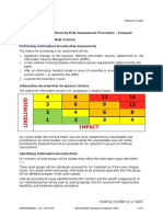 13-Information Security Risk Assessment Procedure Example